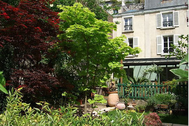 Un jardin privé au coeur de Paris