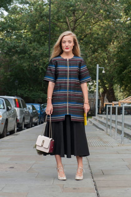 Street looks fashion week Londres : original