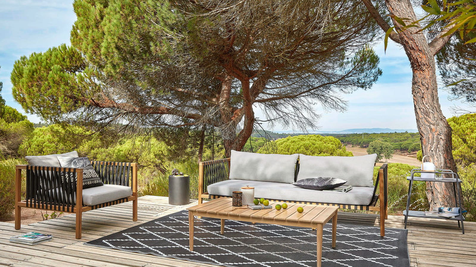 Salon de jardin Naxos 