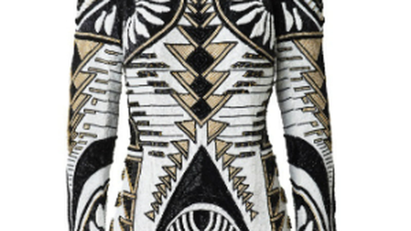 Robe brodée