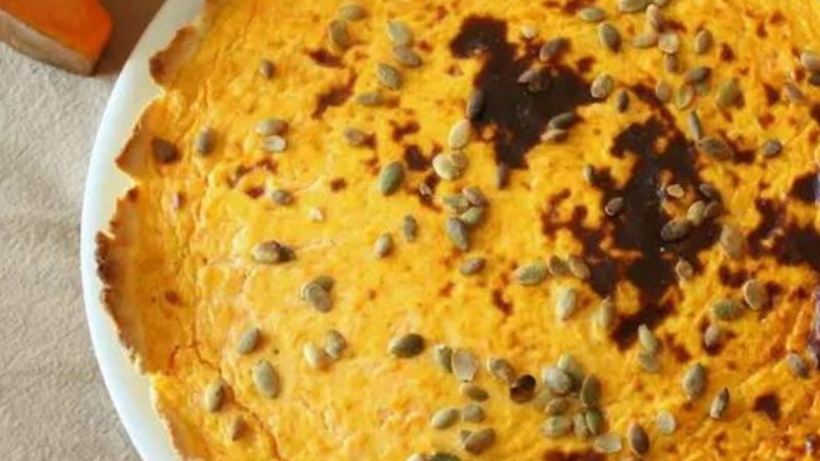 Tarte salée à la citrouille
