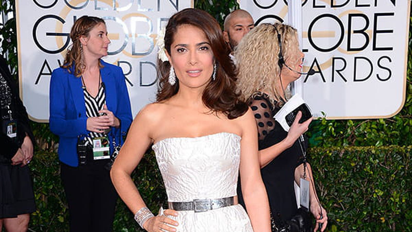 Salma Hayek le 11 janvier 2015