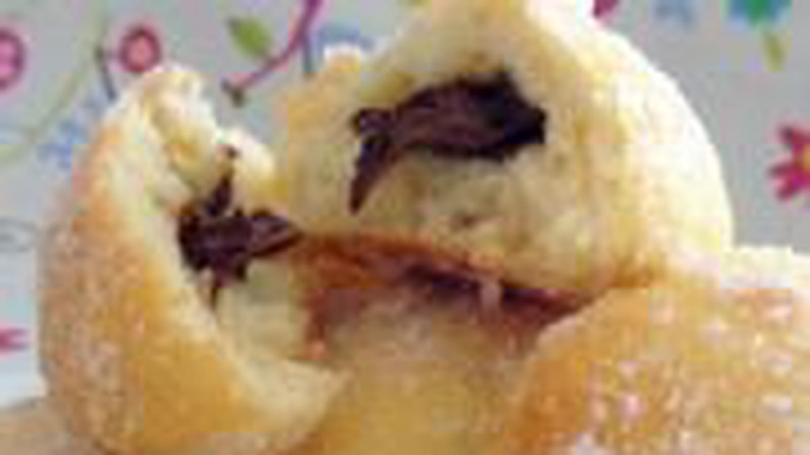 Beignets au Nutella au four