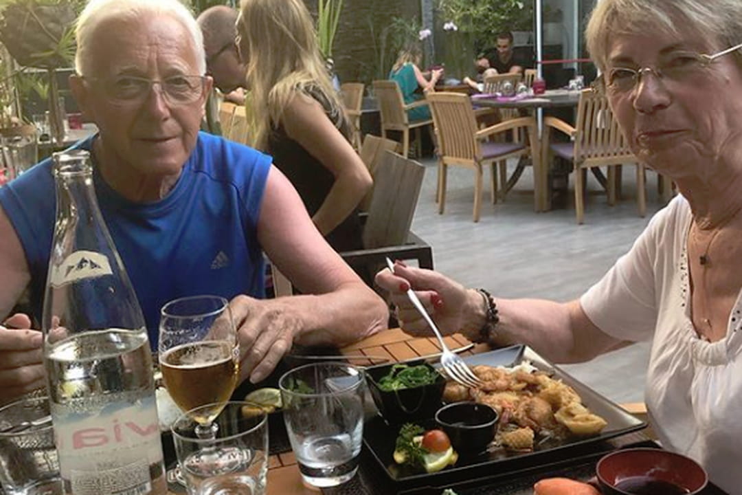 Nathalie Marquay Pernaut et ses parents