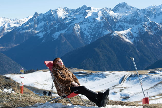 Catherine Jacob fait bronzette à Luchon