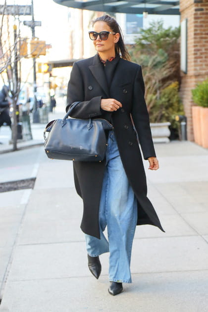 FLOP&nbsp;: Katie Holmes en jean oversize