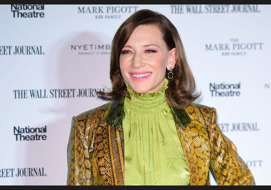 Cate Blanchett, sexy avec une coloration brune