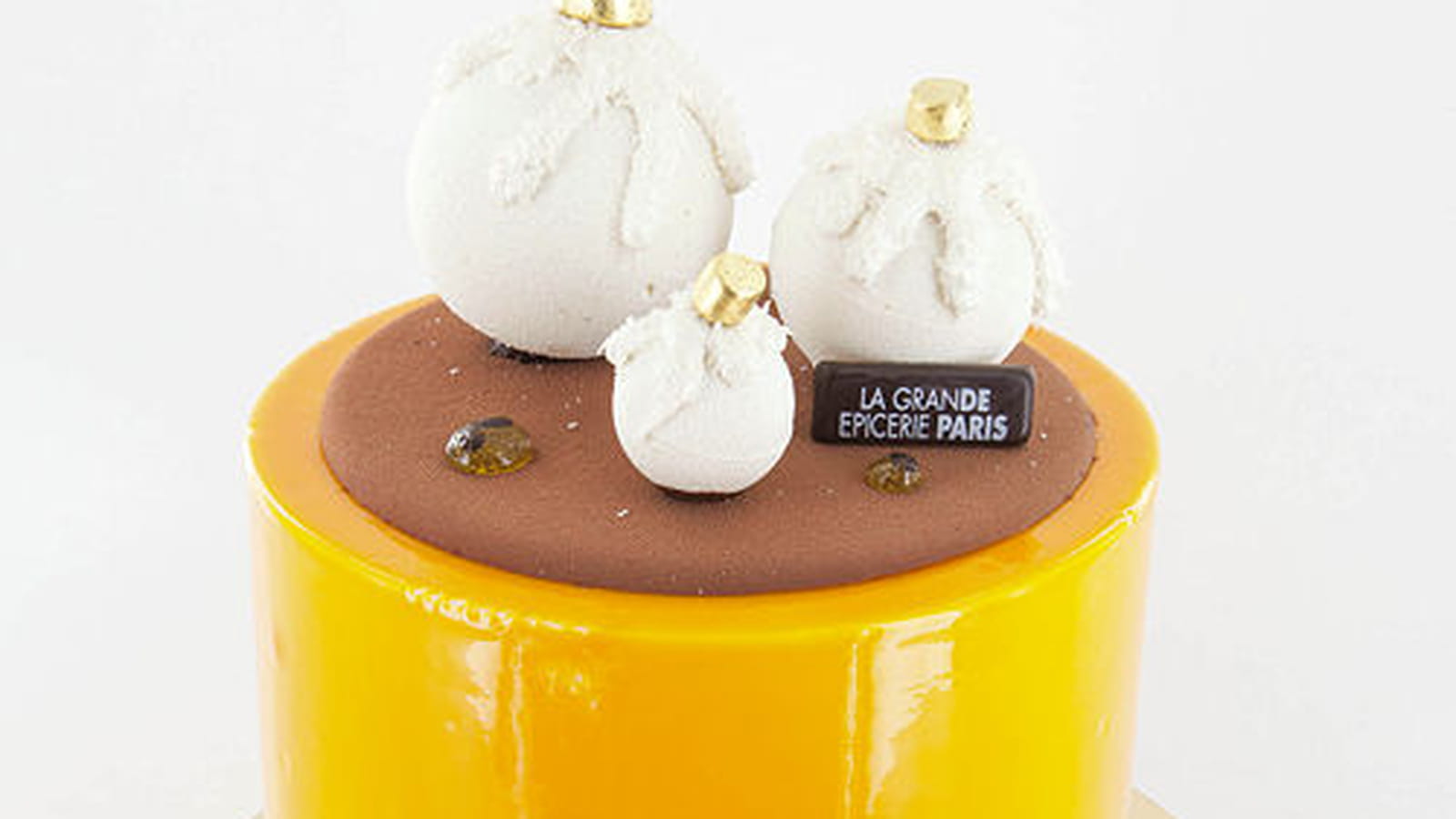 Gâteau Or Passion Grande Épicerie de Paris