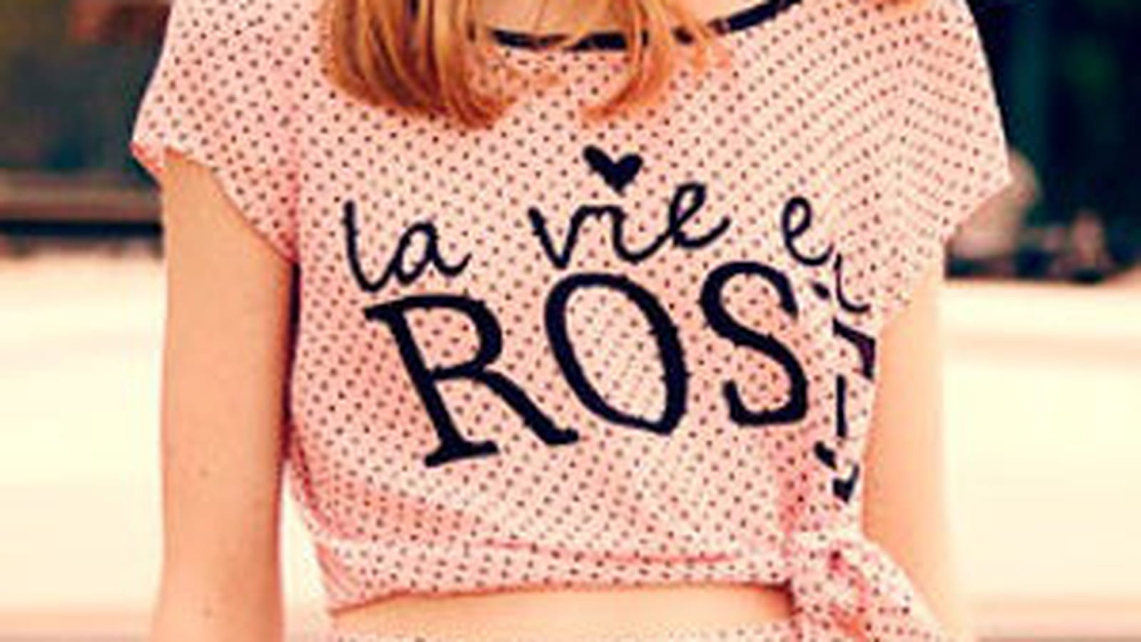 Tee-shirt ample à pois de Bershka