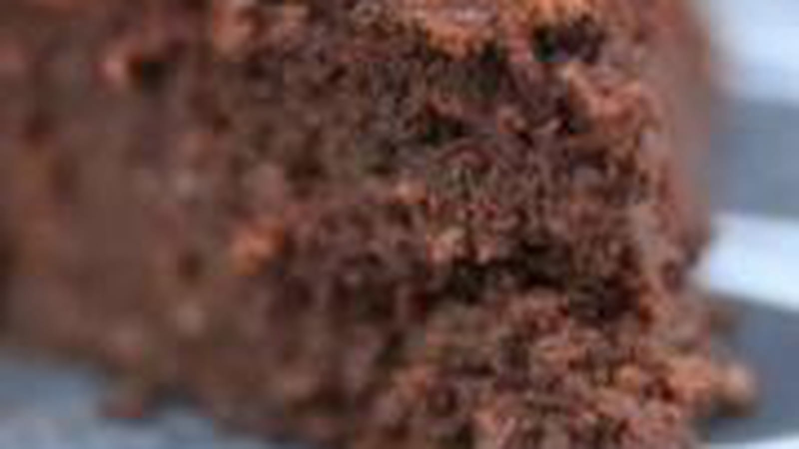 Fondant au chocolat, pois chiche et datte