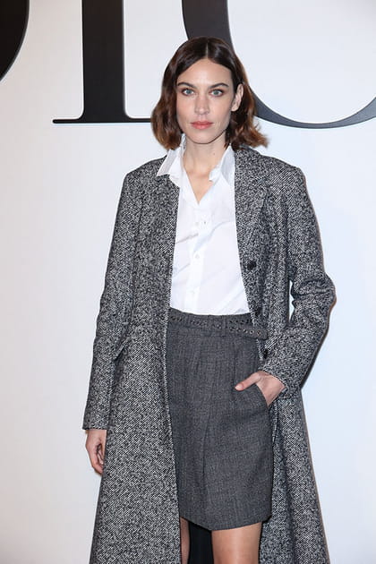 Alexa Chung au défilé Dior