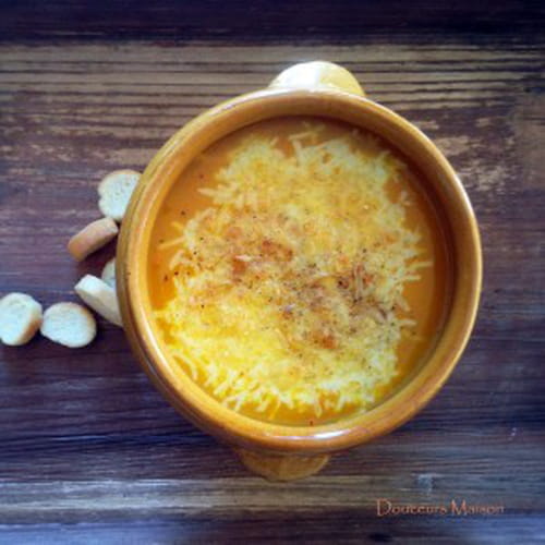 Velouté Butternut Potimarron Gratiné au Comté