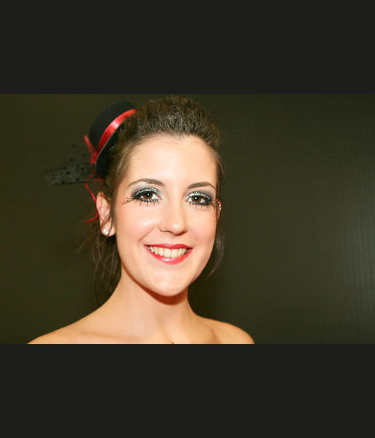 Le maquillage r&eacute;alis&eacute; par Virginie Dos Santos