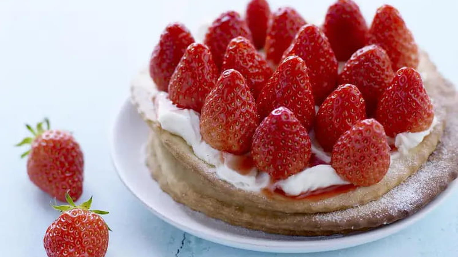Tartelettes aux fraises, au mascarpone et à la vanille