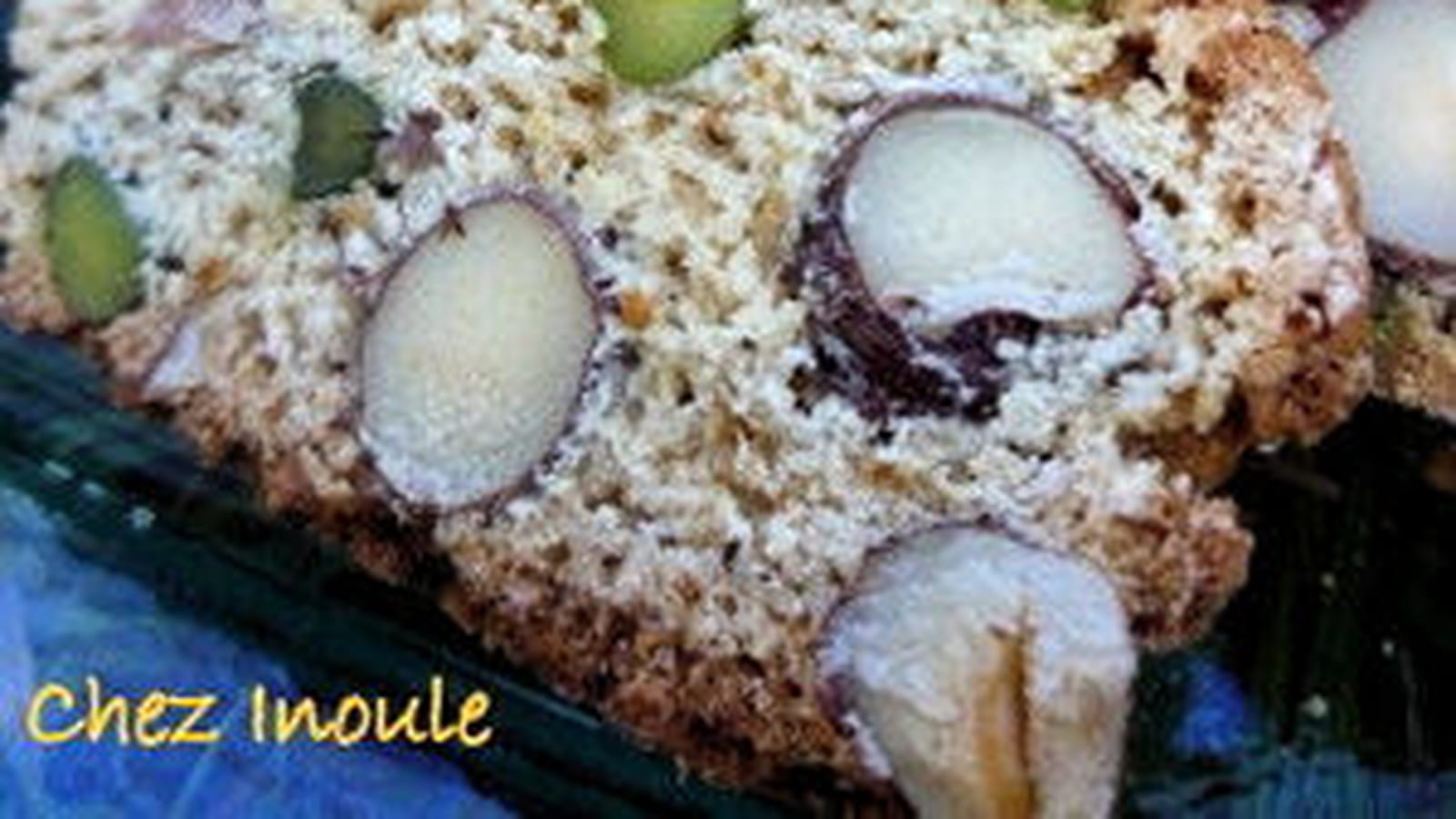 Croquants aux miel, amandes, noisettes et pistaches