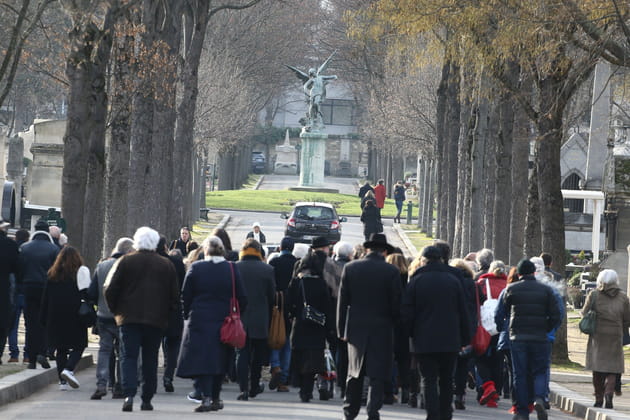 Obsèques de Thierry Séchan : le corbillard