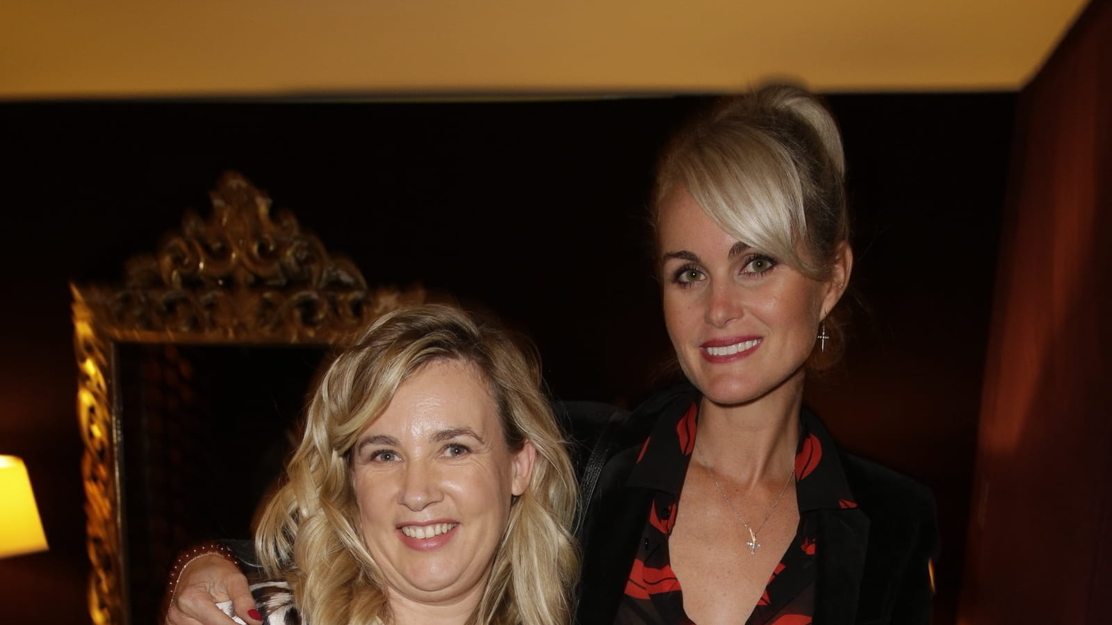 Hélène Darroze et Laeticia Hallyday