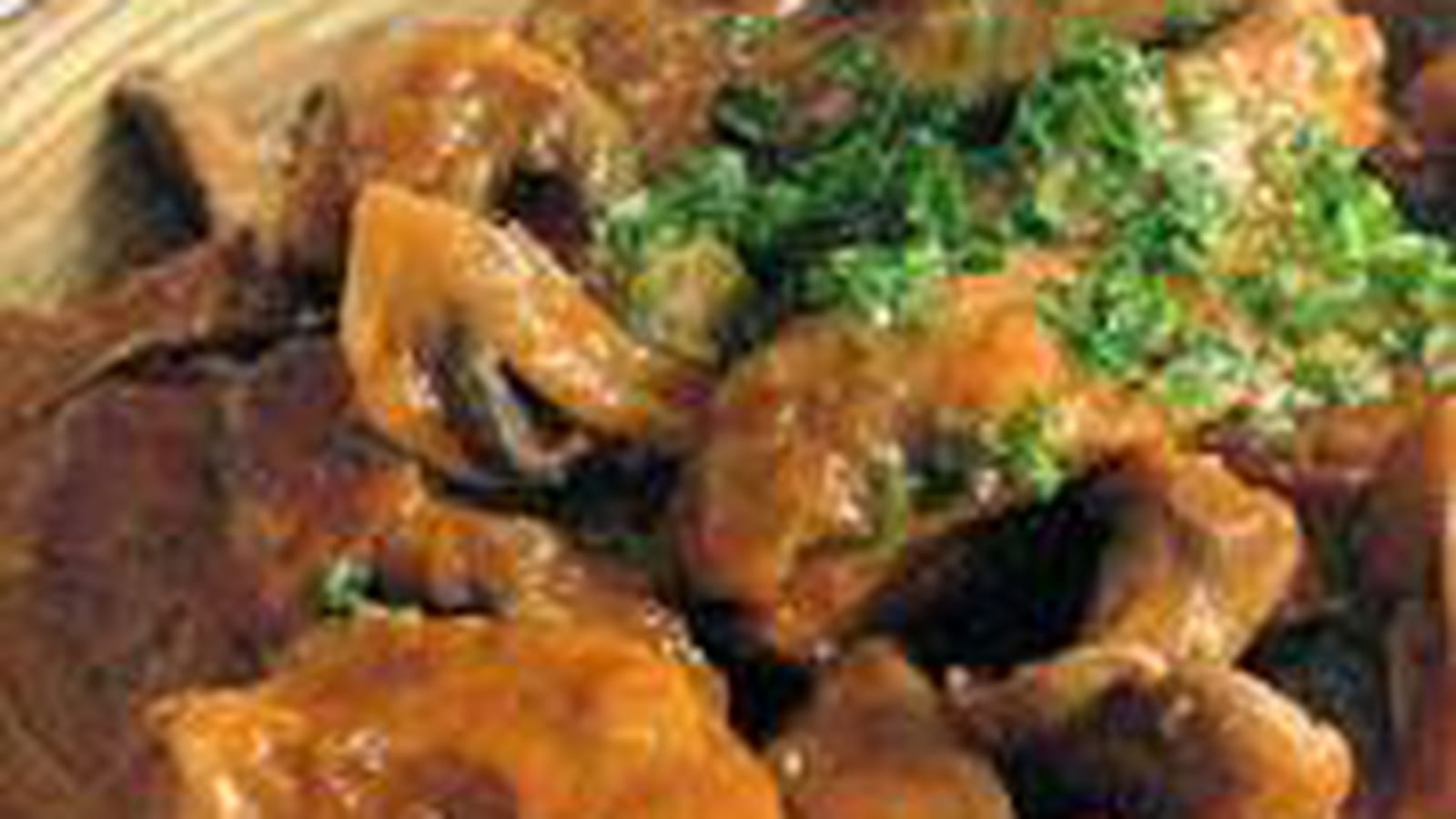 Sauté de veau Marengo