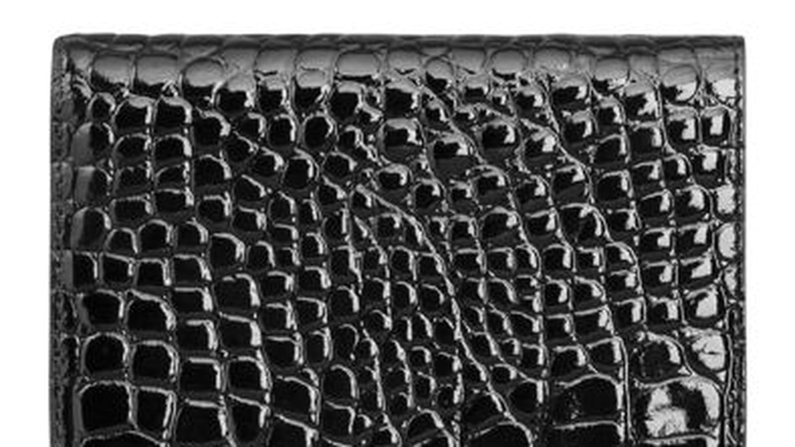 Portefeuille en croco