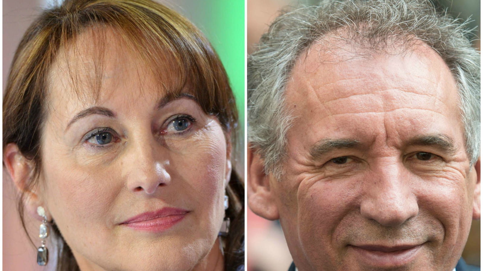Ségolène Royal et  François Bayrou