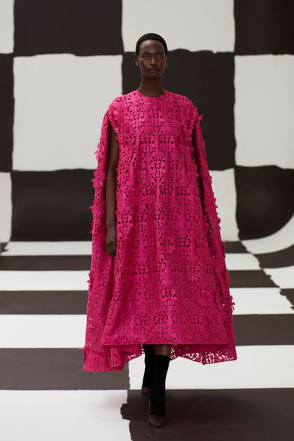 D&eacute;fil&eacute; Emilia Wickstead automne-hiver 2022-2023