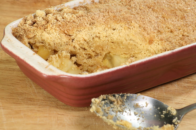 Crumble aux pommes : la meilleure recette-image