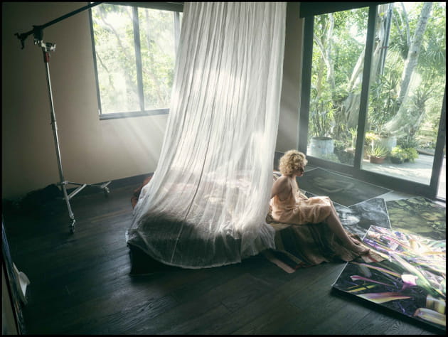 Au milieu des peintures