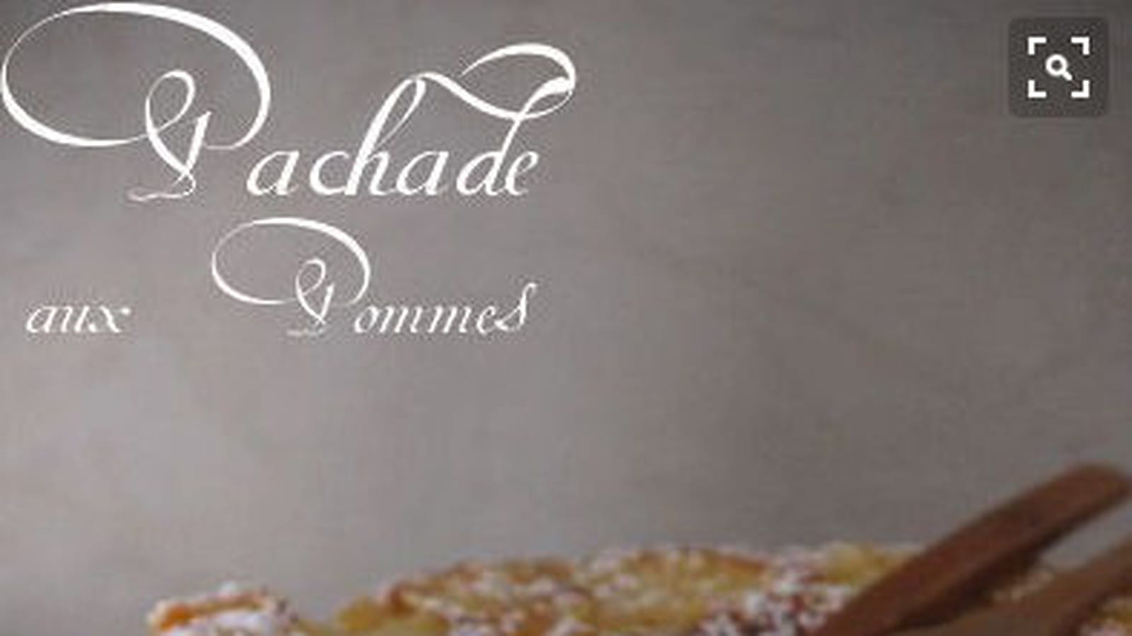 Crêpe ou pachade aux pommes