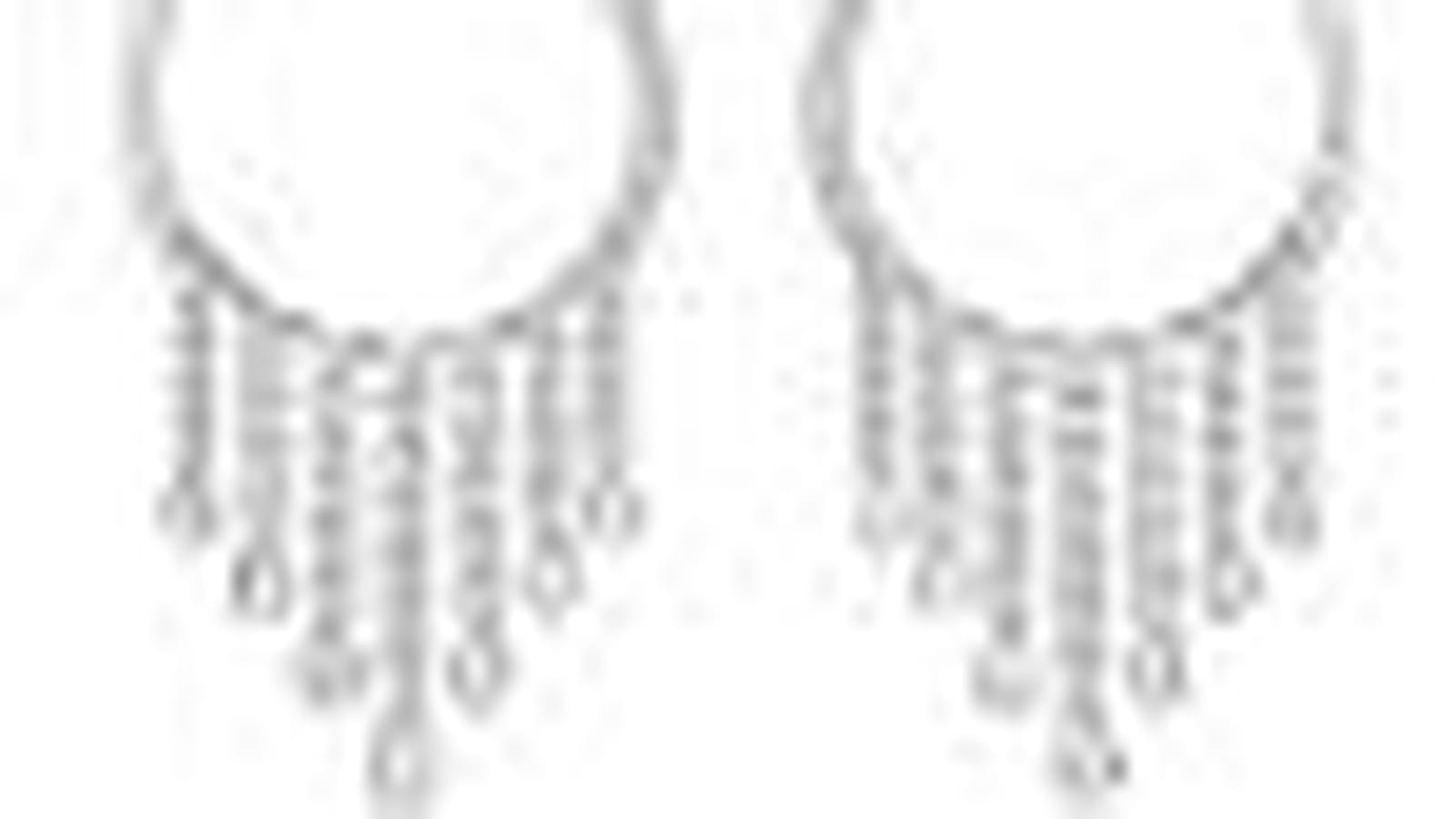 Paire de boucles d'oreilles en diamants