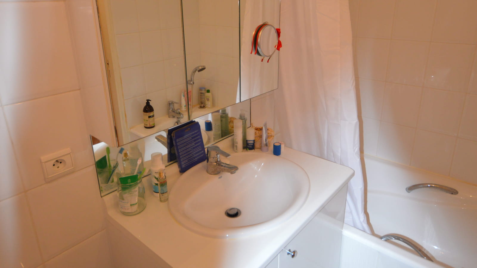 Salle de bains avant 