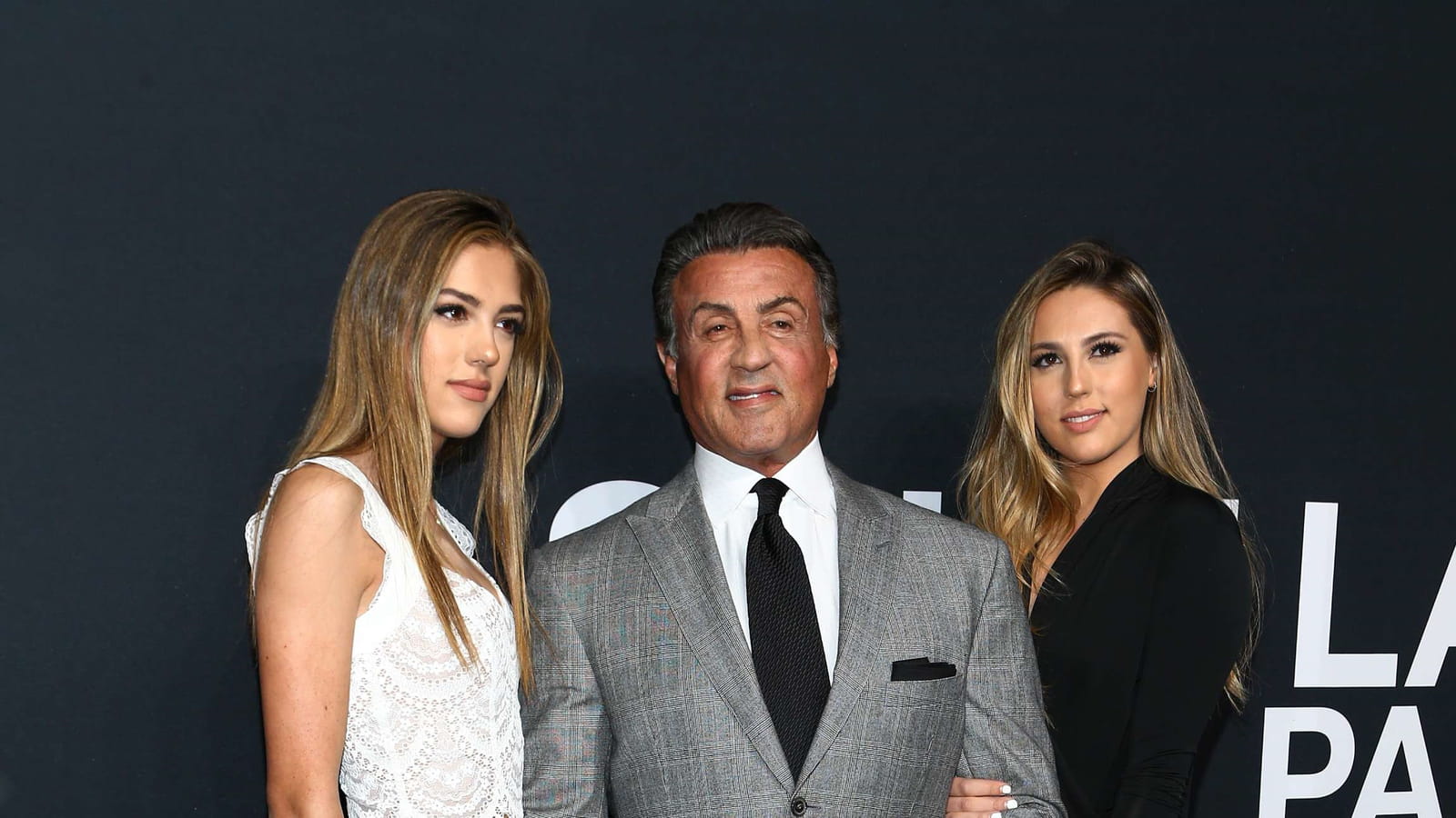 Sophia Stallone, Sylvester Stallone et Sistine Stallone