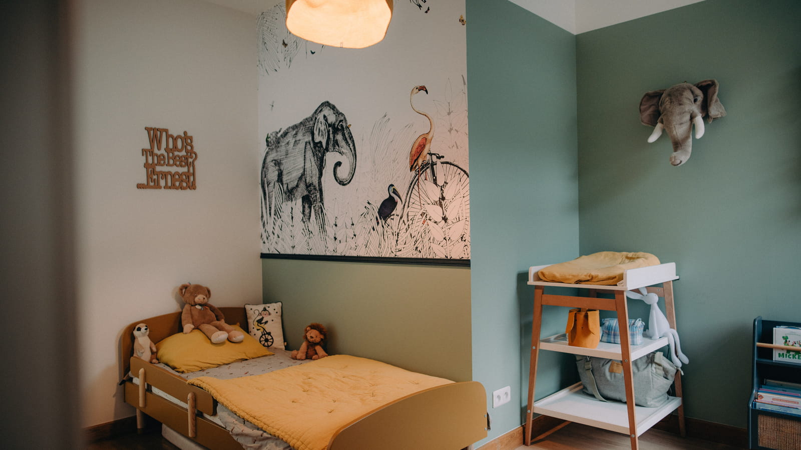 Chambre de garçon après 