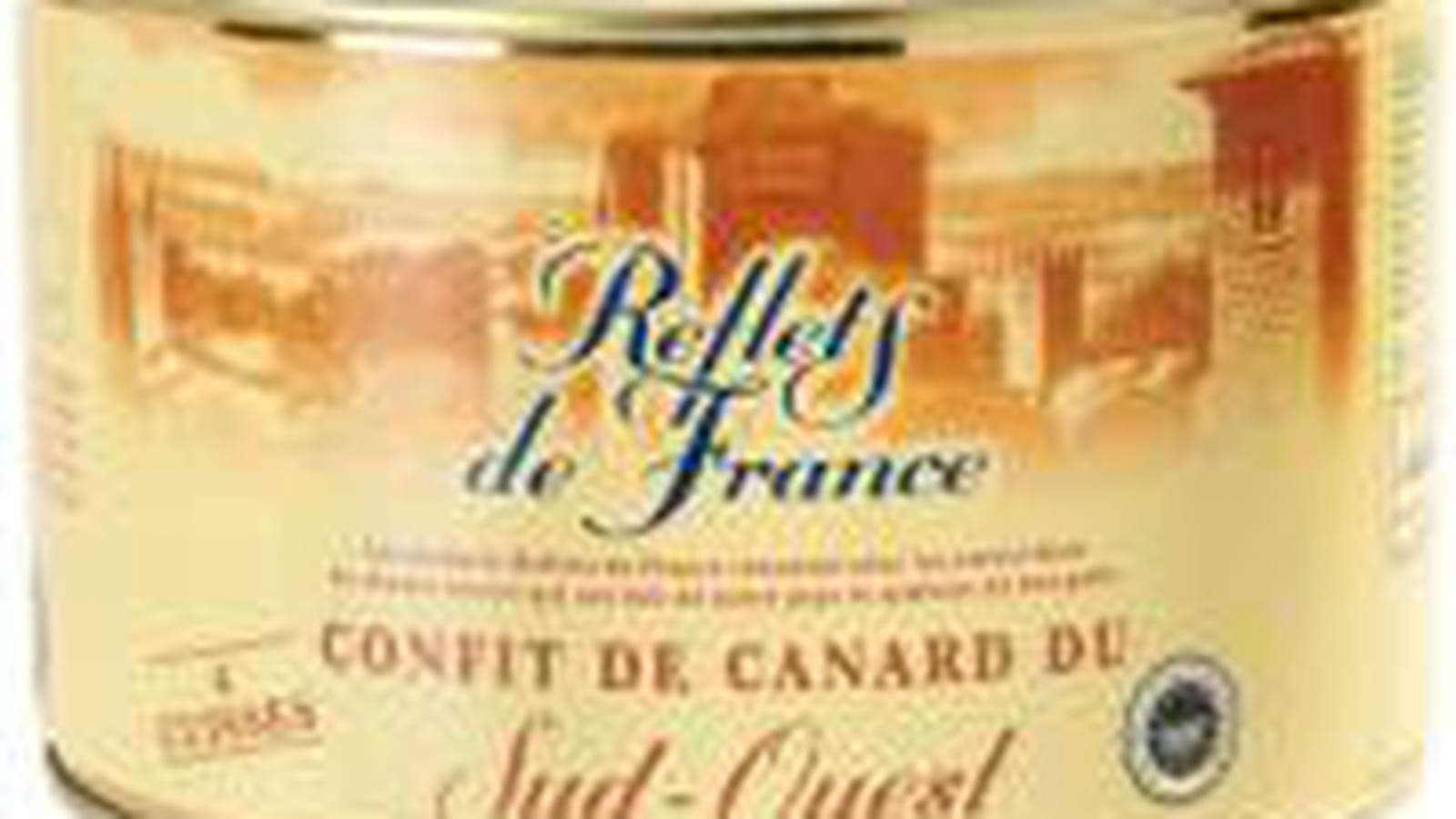 Confit de canard du sud-ouest IGP