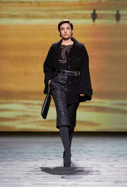 Look 48&nbsp;du d&eacute;fil&eacute; Chanel automne-hiver 2024-2025