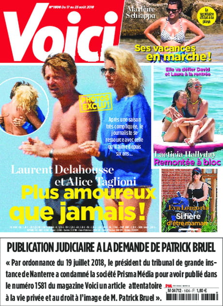 Laurent Delahousse, fou de sa belle Alice