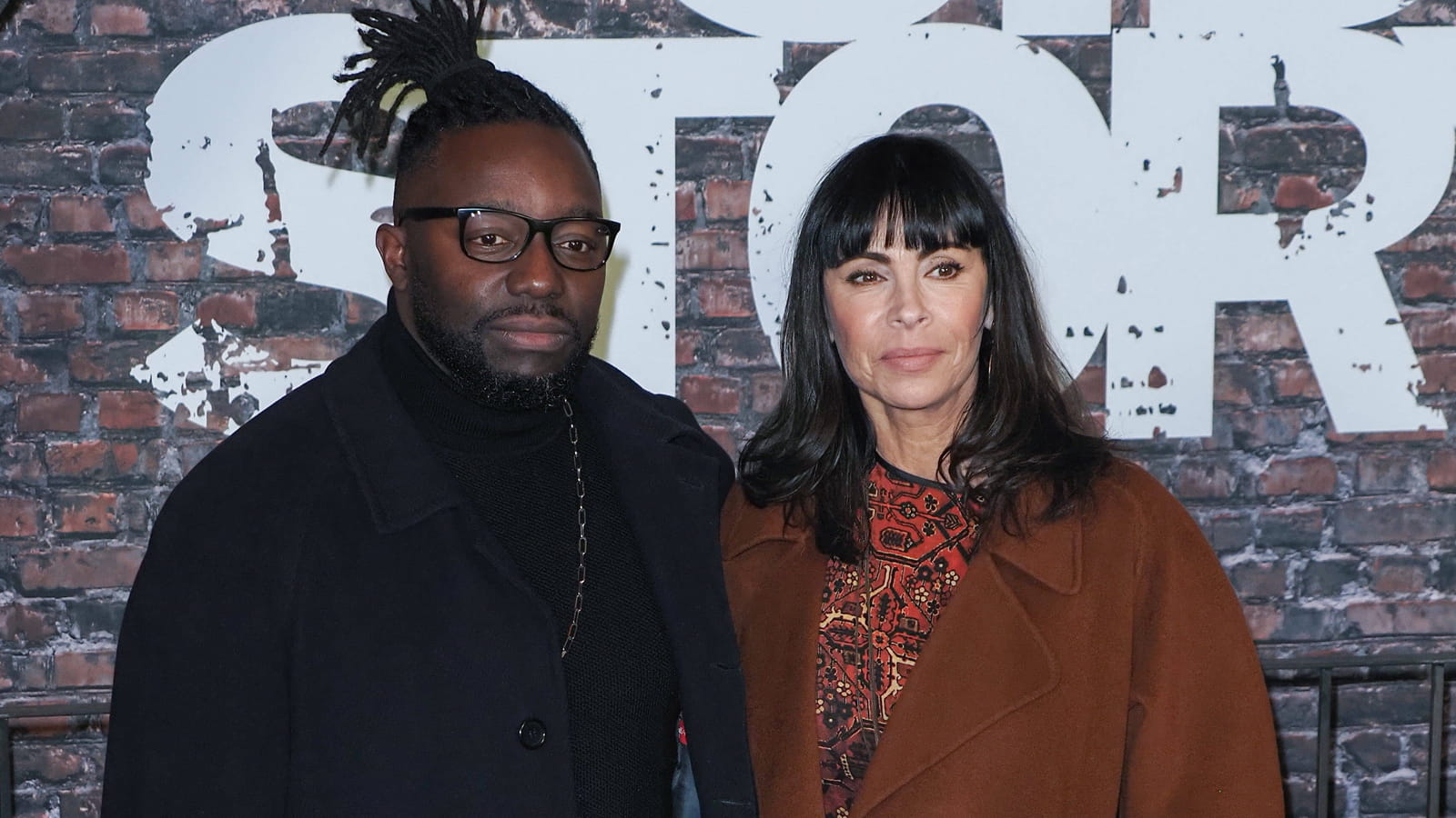 Mathilda May et son compagnon Sly Johnson