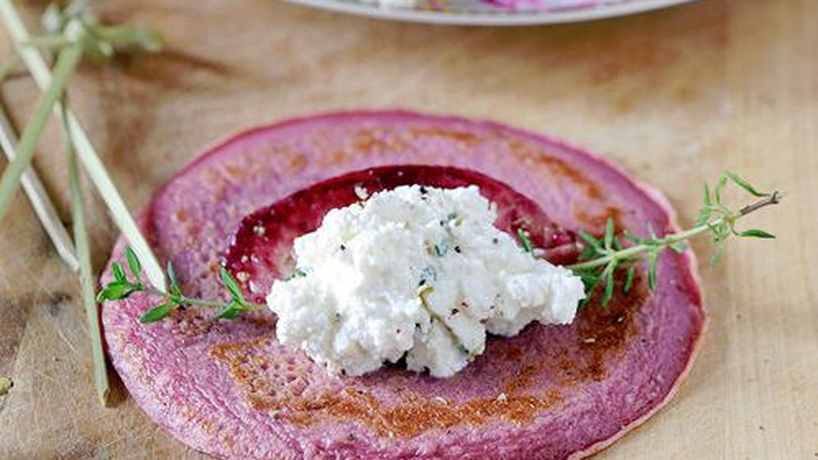 Crêpes à la betterave