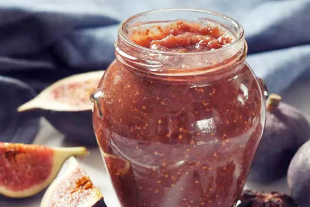 Confiture de figues à la vanille