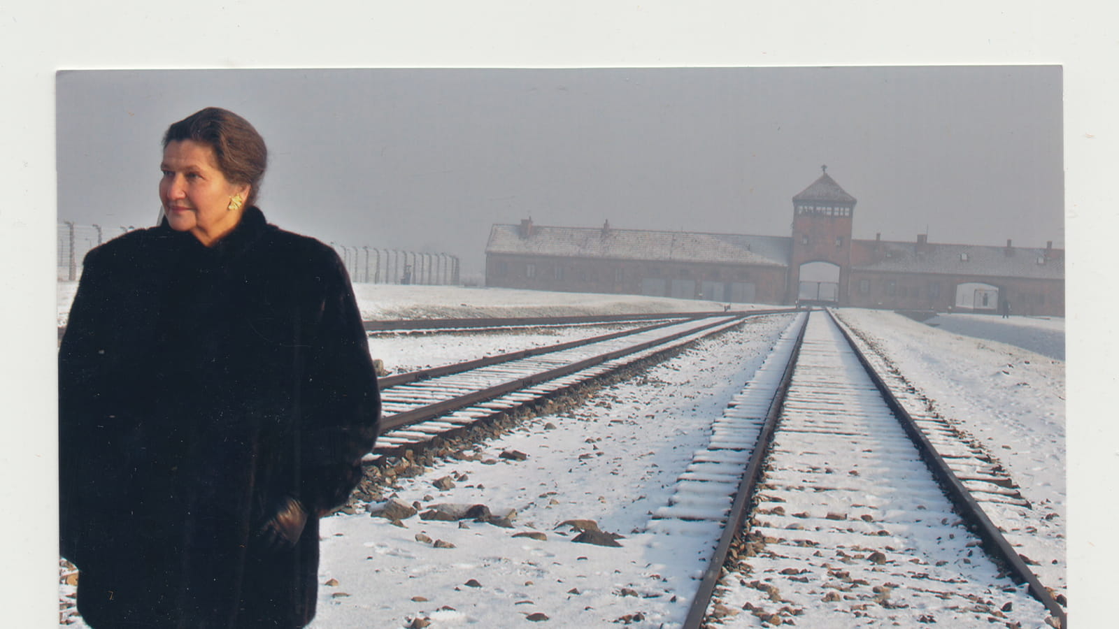 Simone Veil à Auschwitz, 2004