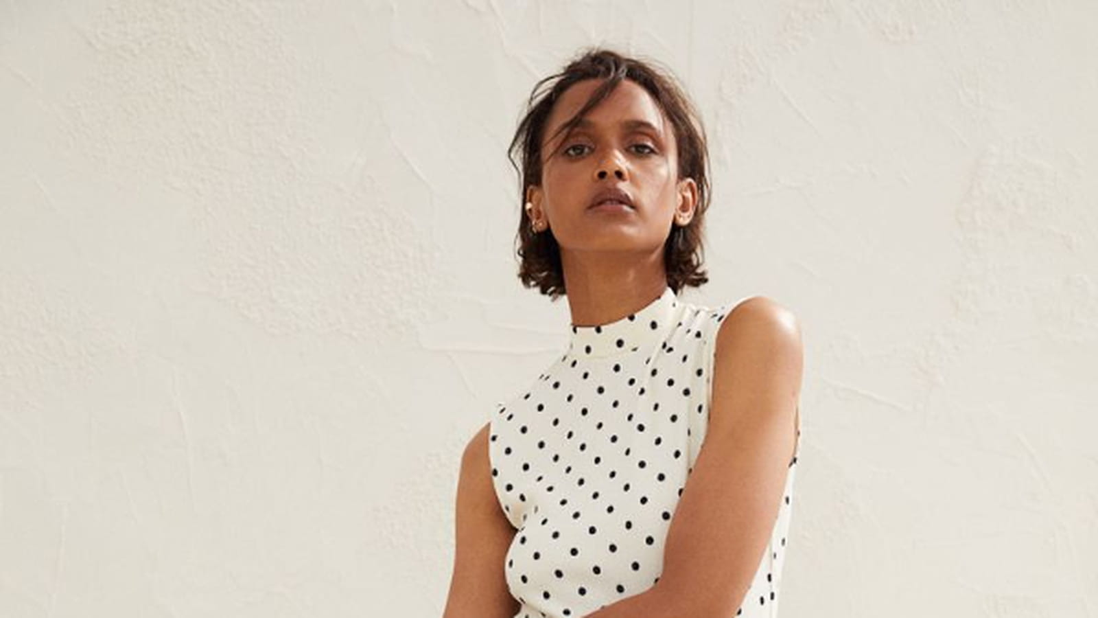 Robe à pois