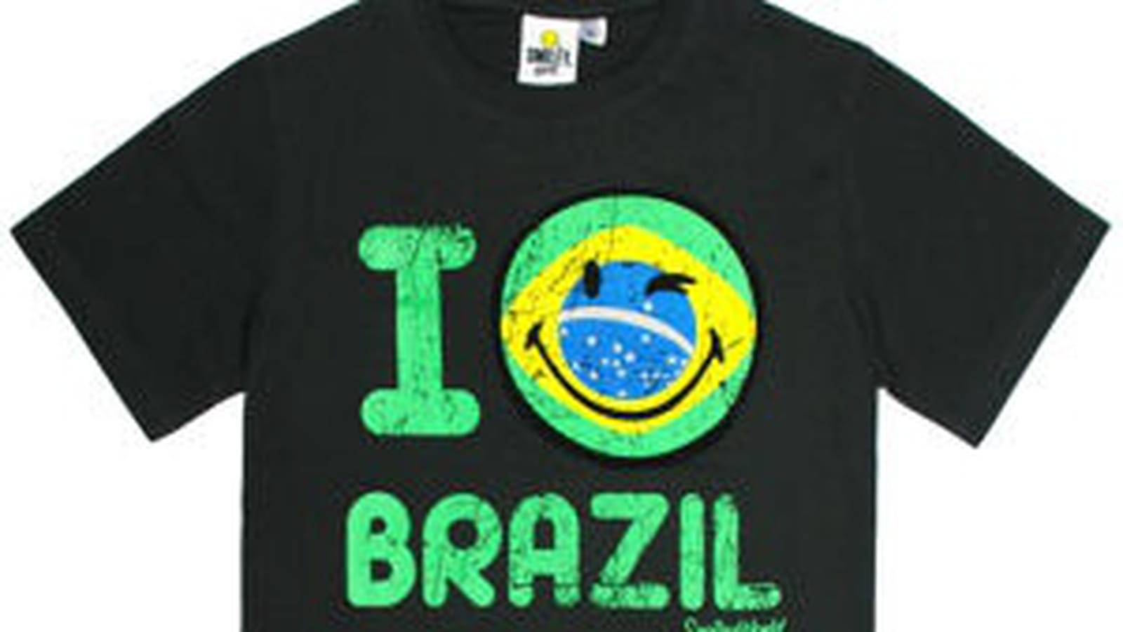 Tee-shirt Brazil de Smiley 