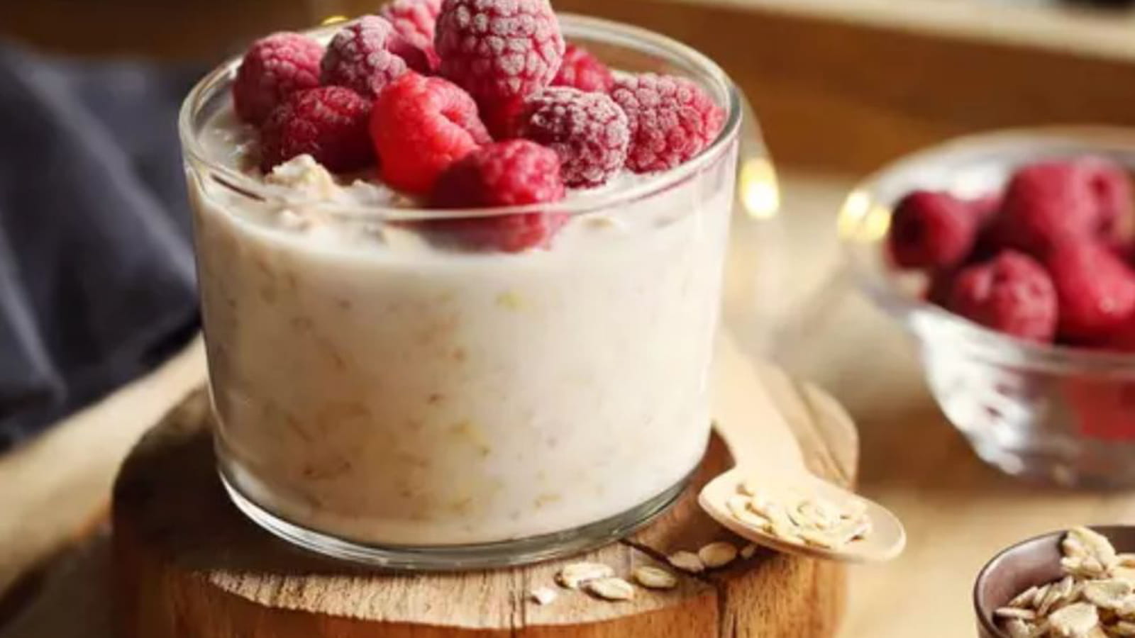 Porridge à l’avoine et à la framboise