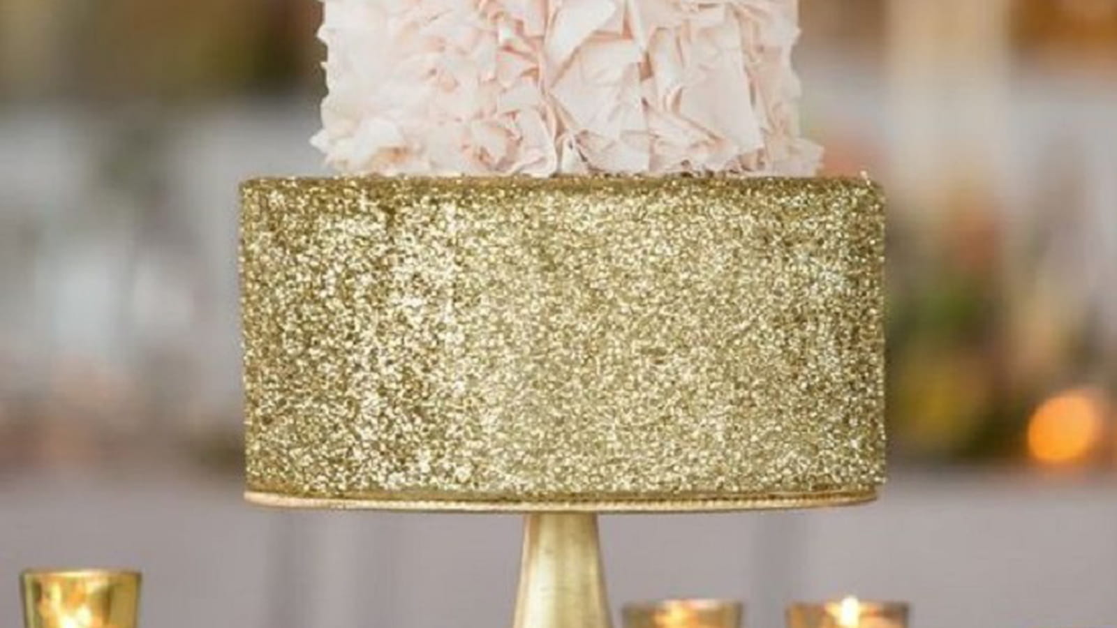 Wedding cake pailleté