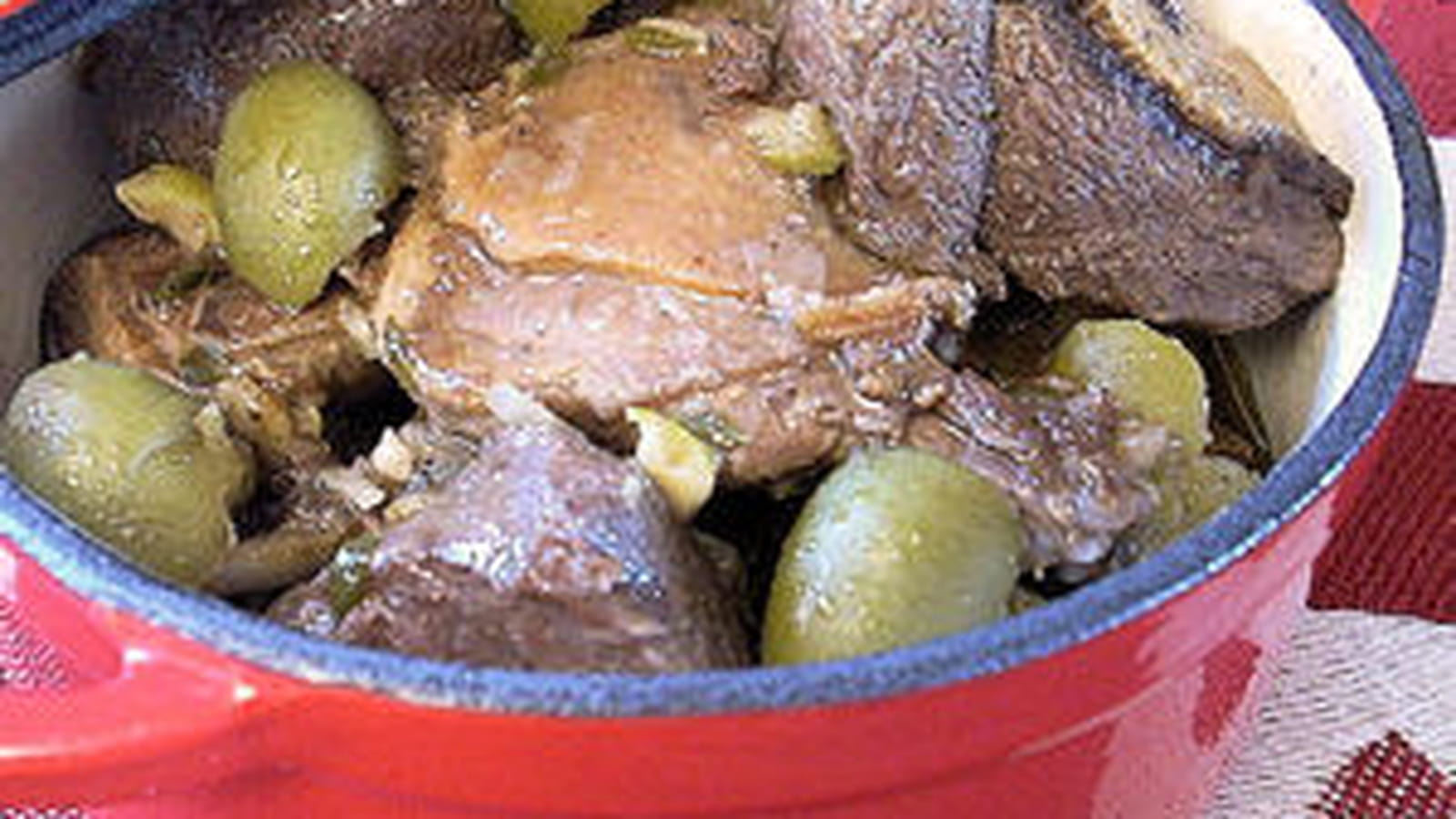 Canard aux olives