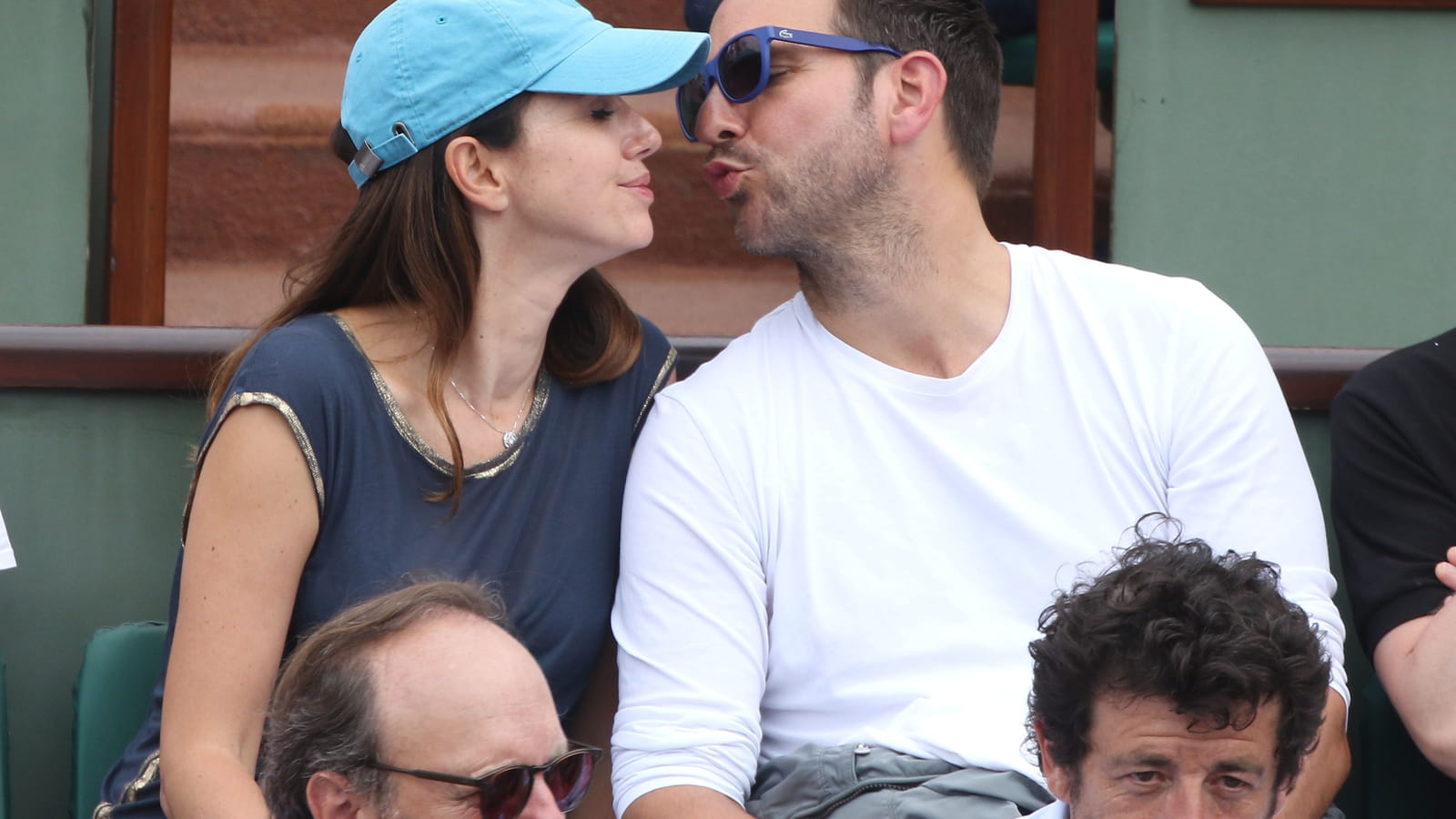 Christophe Michalak et sa femme Delphine McCarty