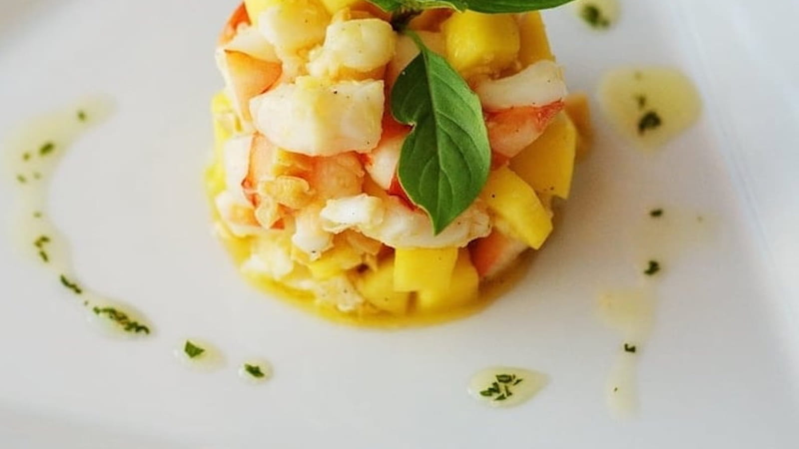 Pseudo tartare de crevettes aux parfums d’Asie