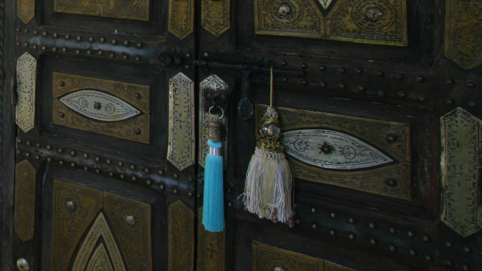 Porte agrémentée