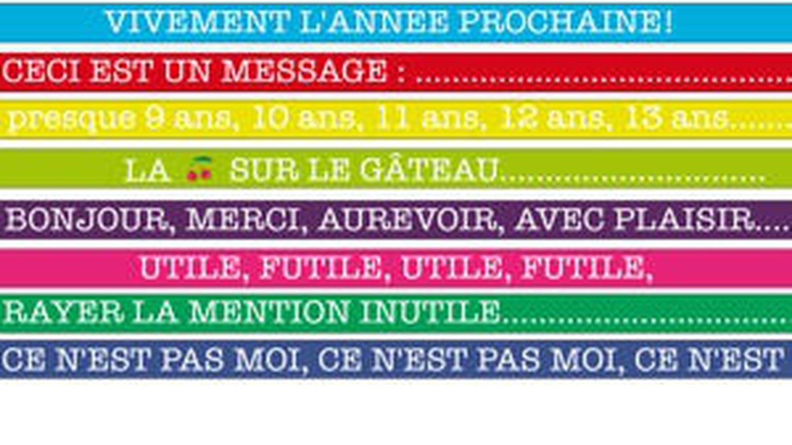 Le sticker "J'ai un message" de Art Sticker