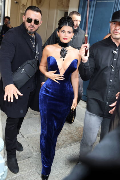 Kylie Jenner à la présentation Schiaparelli