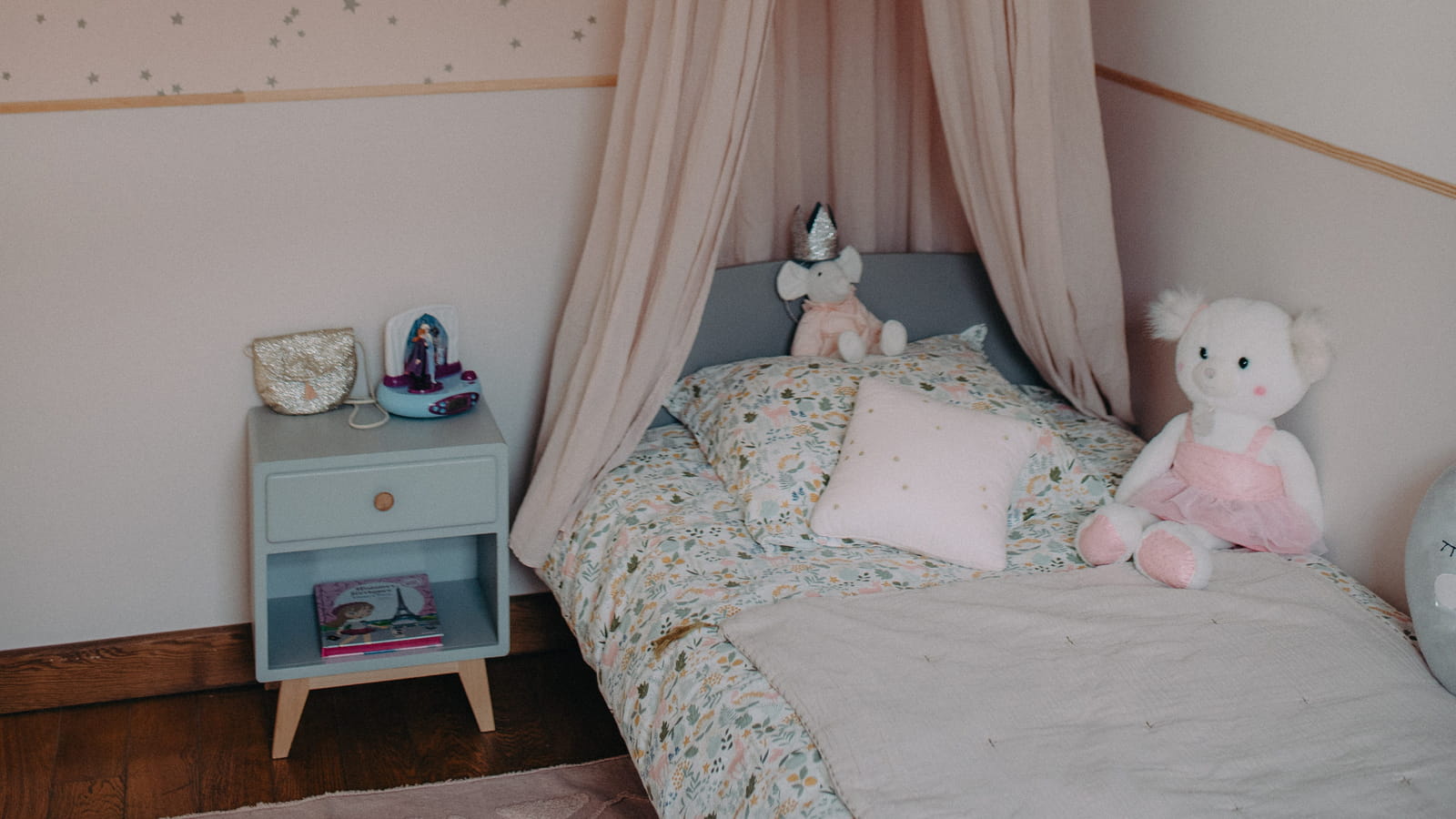 Chambre de fille après 